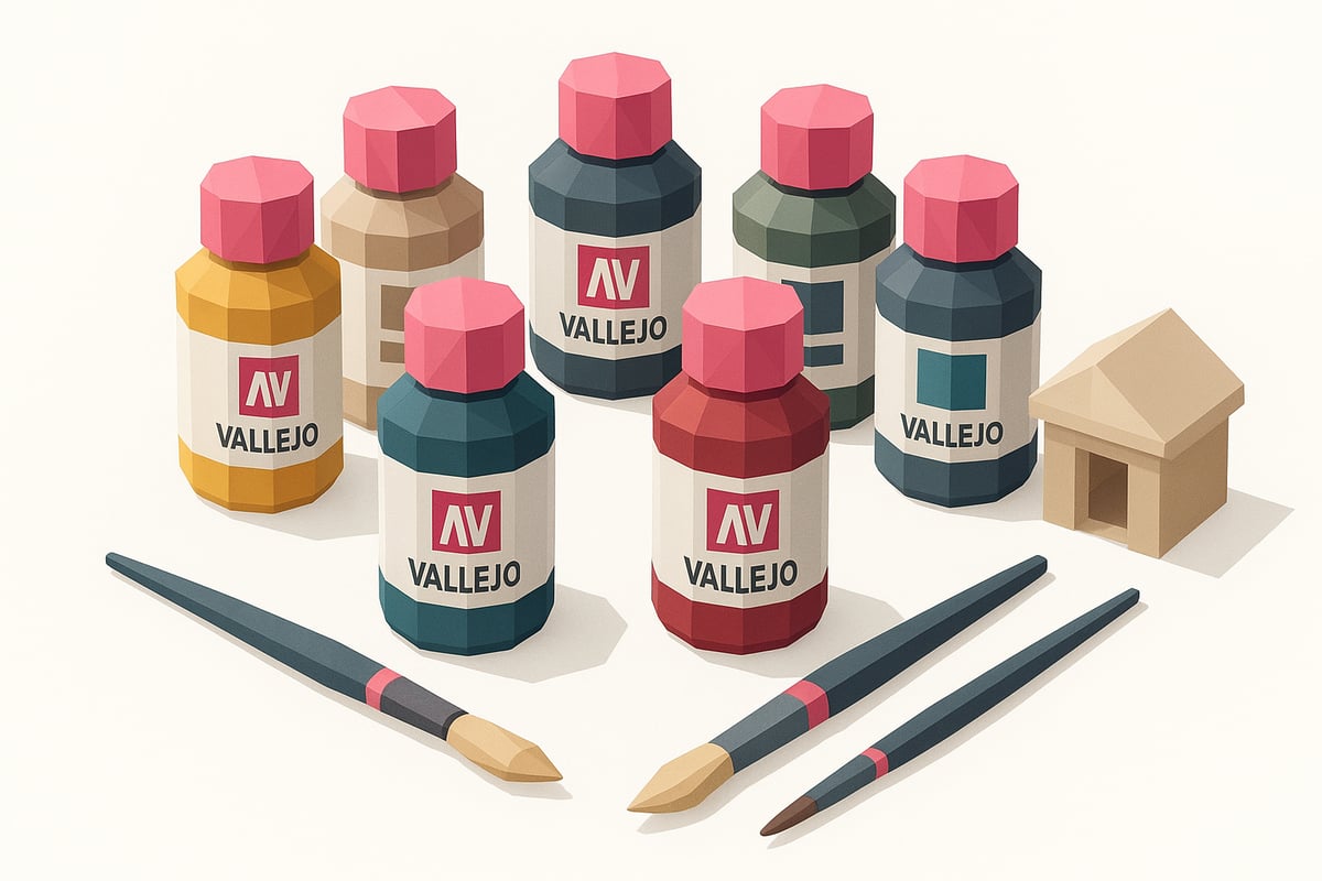 ¿Por qué elegir pinturas Vallejo para modelismo?