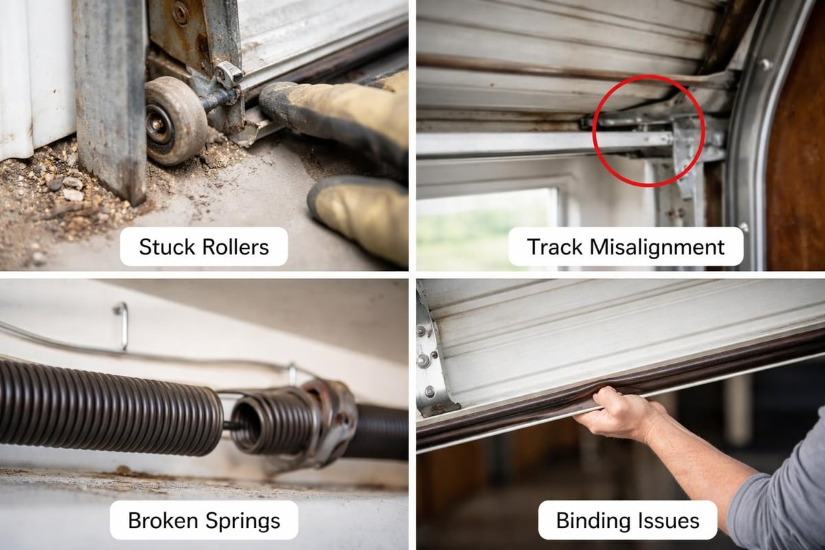 Garage door troubleshooting