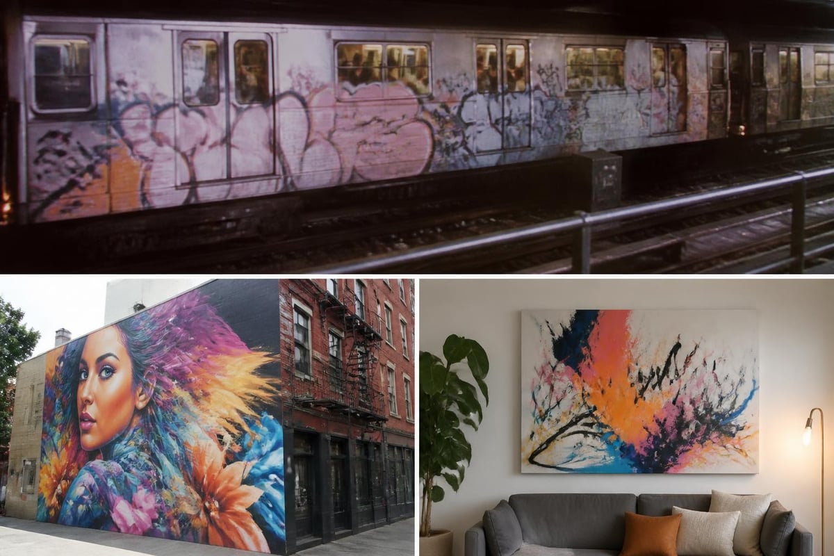 Evolution of NYC street art