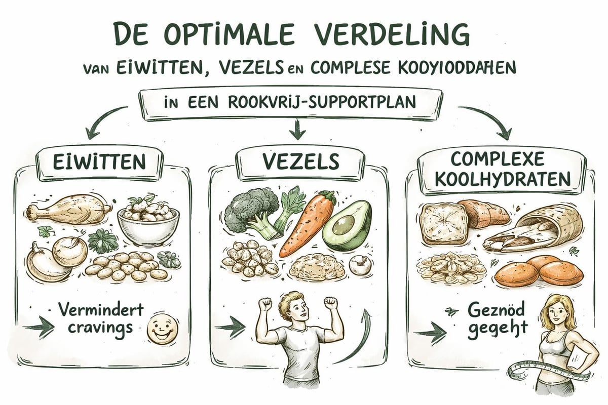 Macronutriënten voor rookstop-ondersteuning