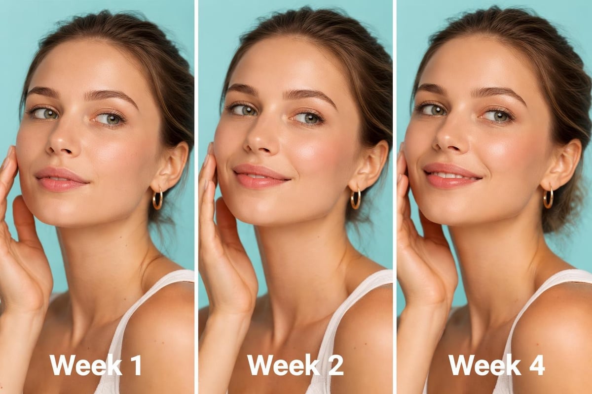 Glycolic acid before after