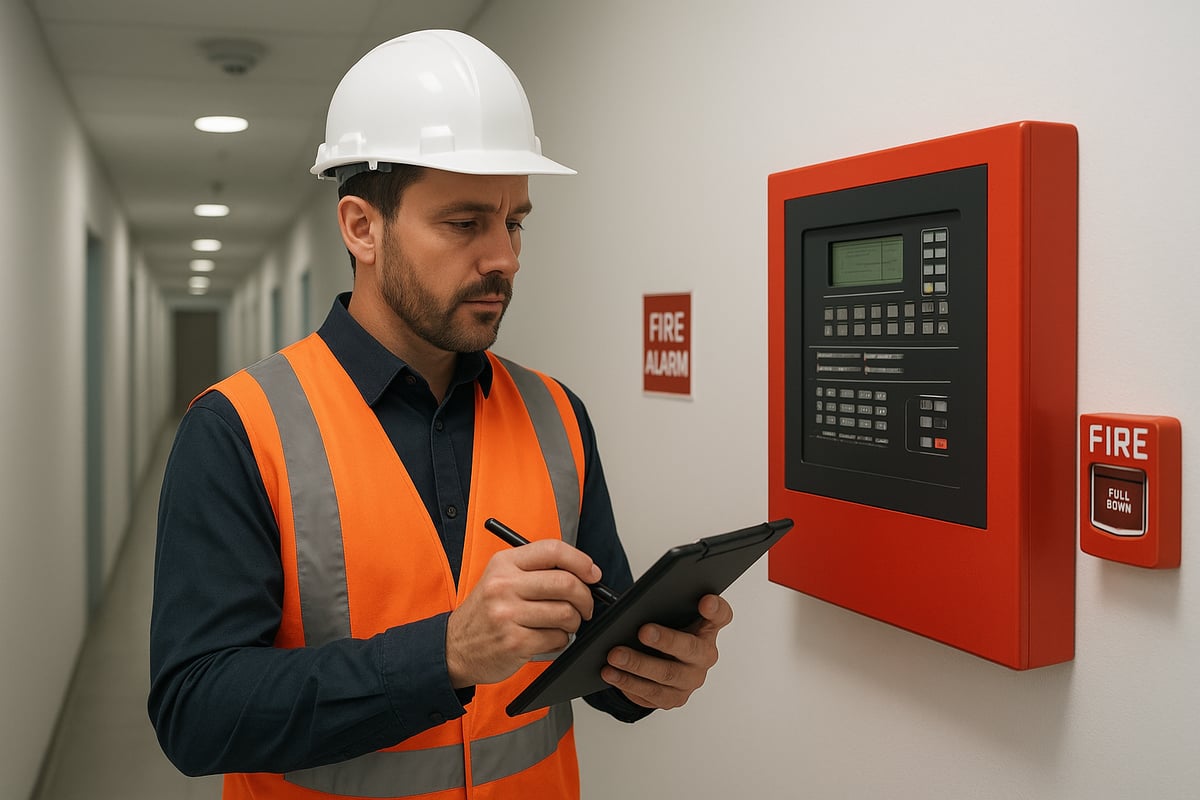 Step 2: Conducting the Fire Alarm System Inspection