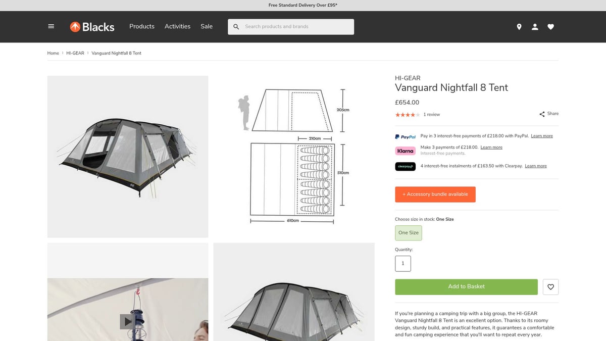 Top 8 Tents Camping Tents for Outdoor Adventures 2025 - HI-GEAR Vanguard Nightfall 8 Tent