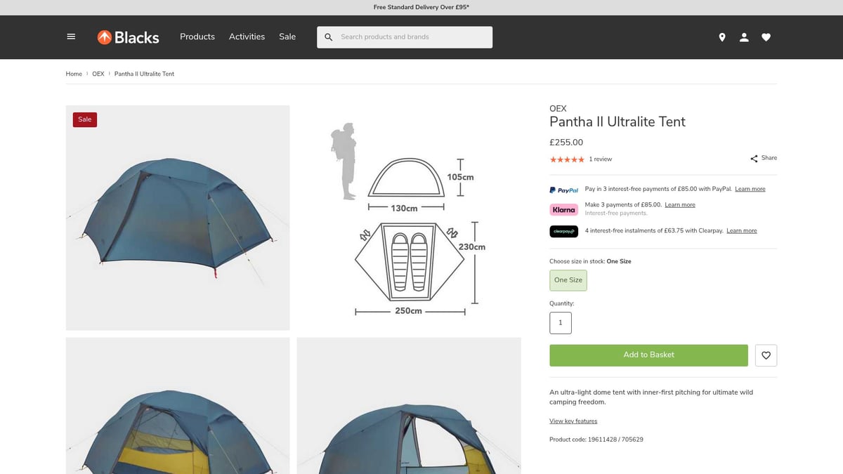 Top 8 Tents Camping Tents for Outdoor Adventures 2025 - OEX Pantha II Ultralite Tent