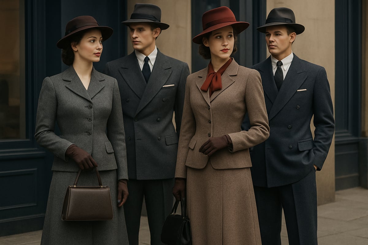 The Essence of 1940s Fashion: Key Trends and Influences