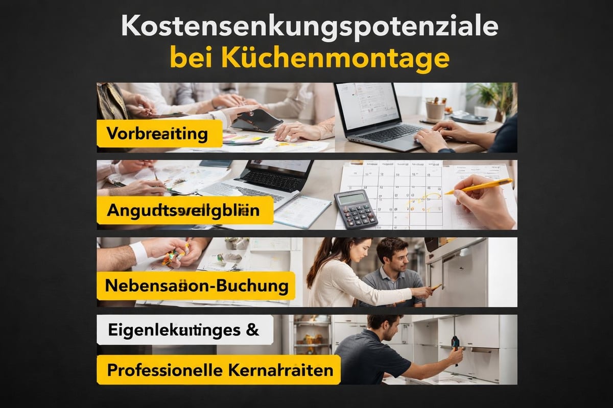 Optimale Planungsschritte Küchenmontage