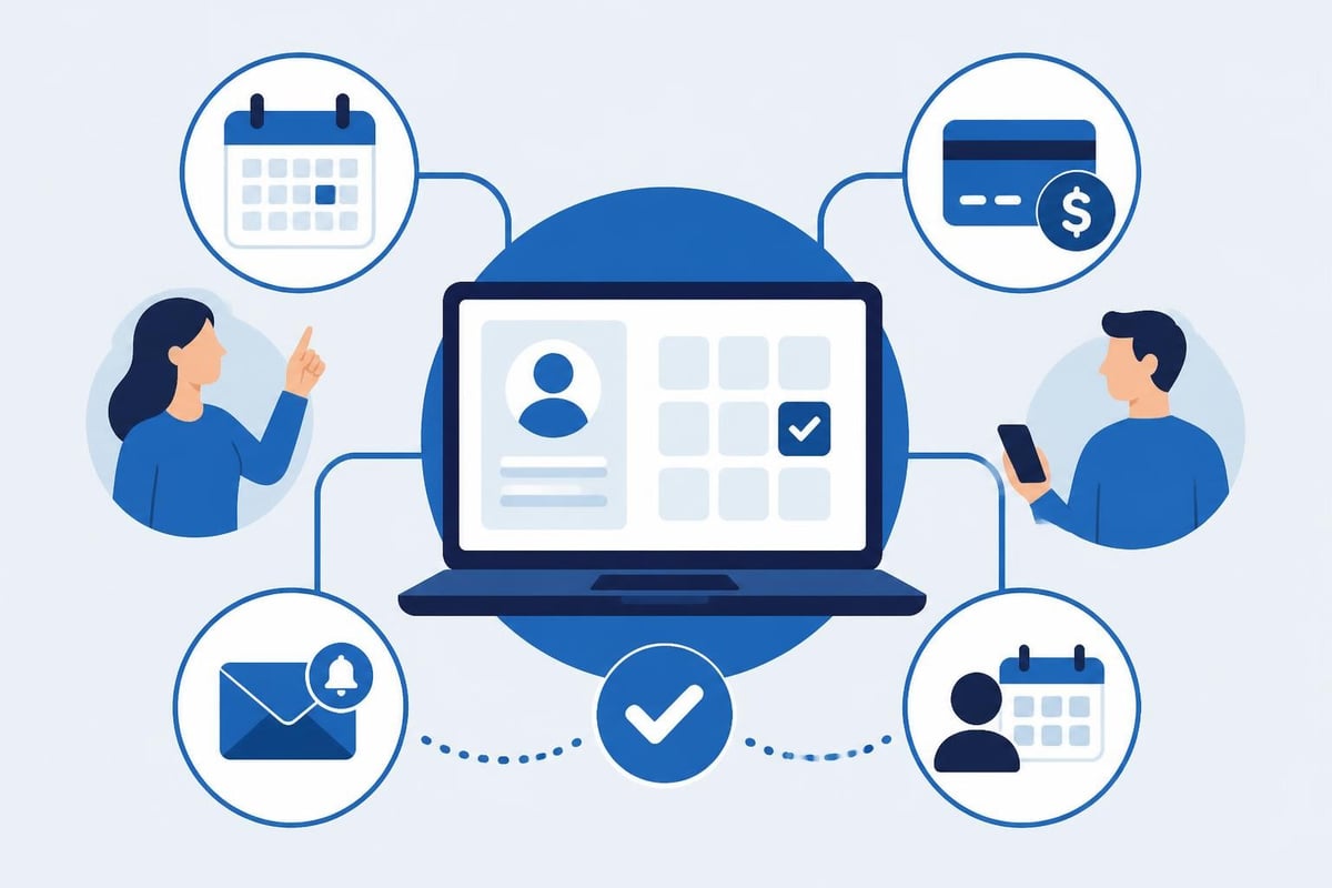 Salon workflow automation