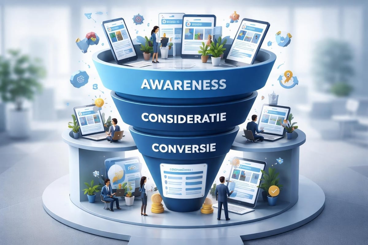 Lead generation funnel