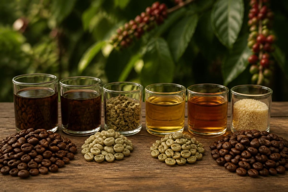 Composition chimique du robusta