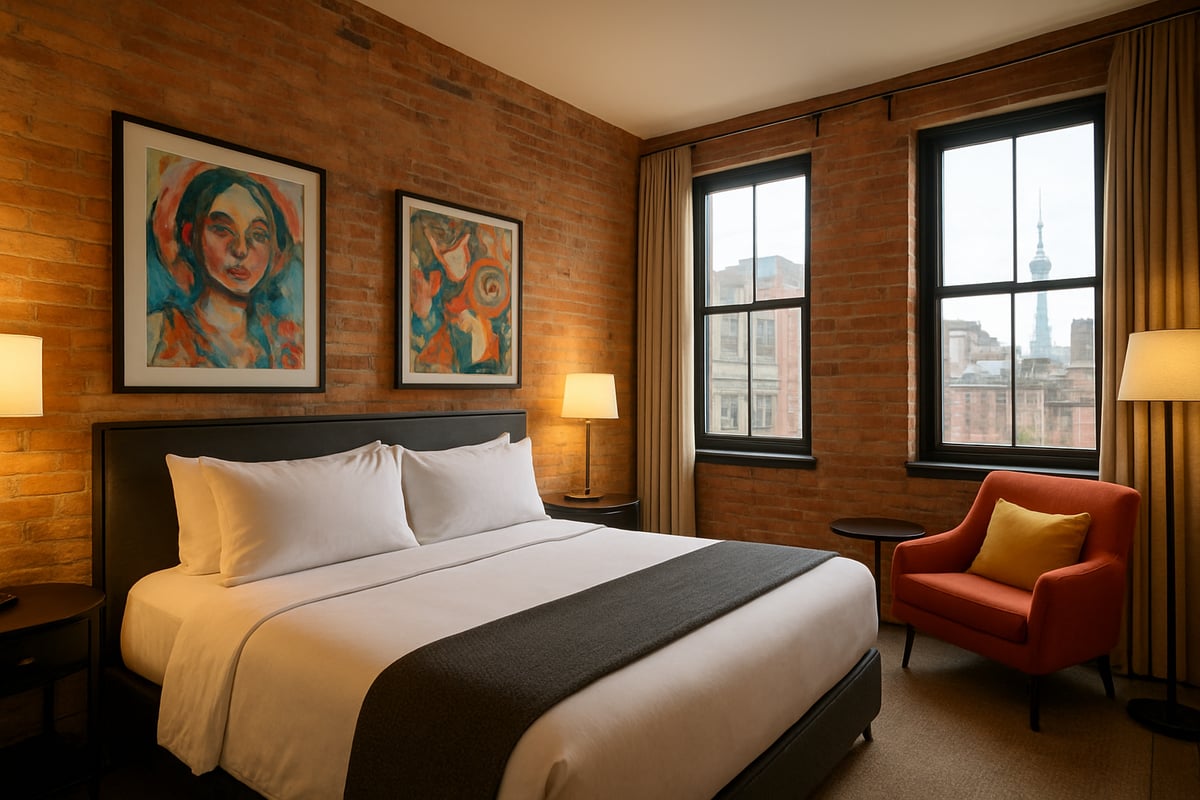 Artistic Stays: Inside Gladstone’s Unique Rooms and Suites