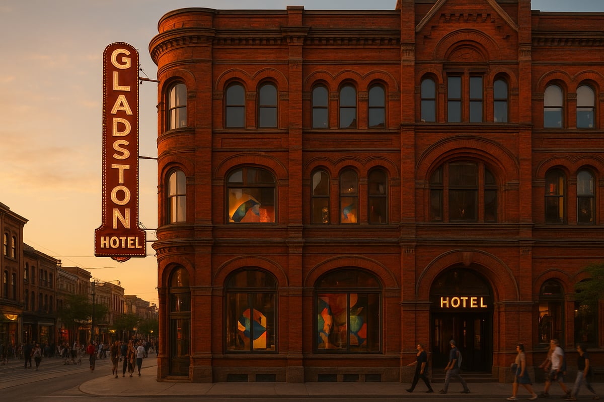 The Legacy of Gladstone Hotel: History Meets Modern Art
