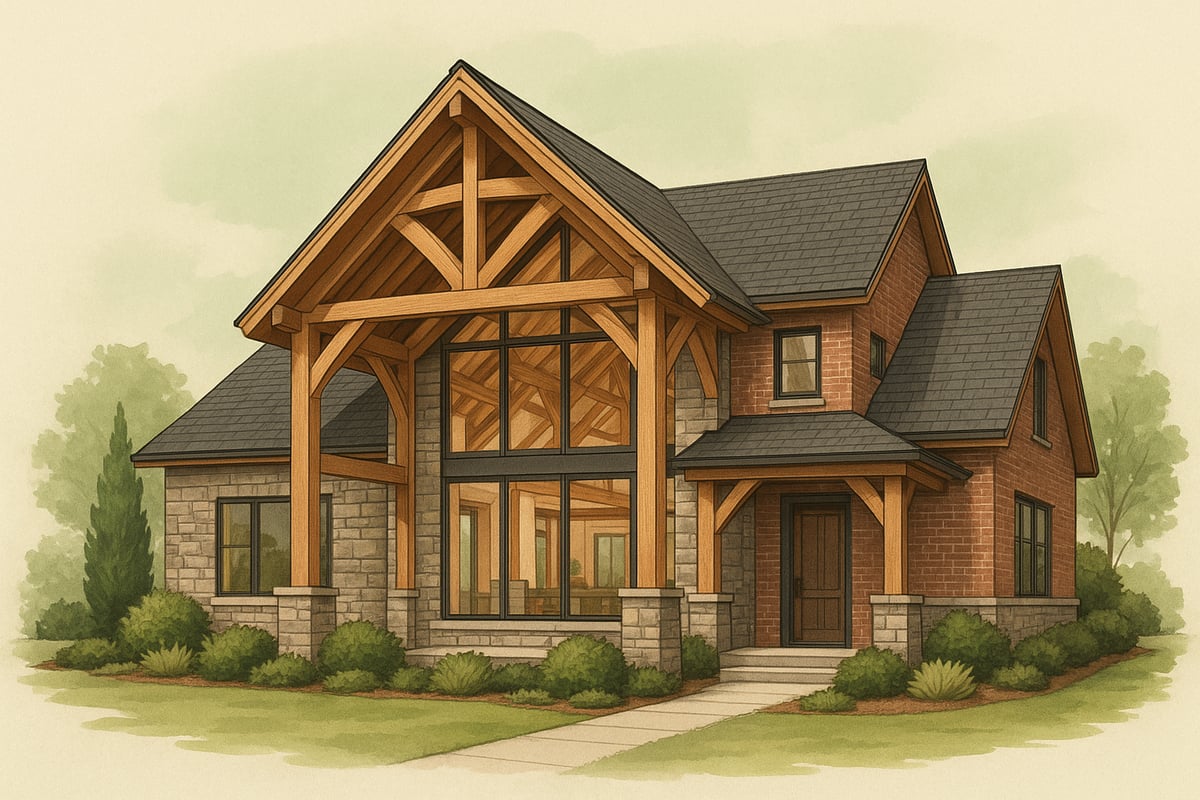 Understanding Hybrid Timber Frame Homes