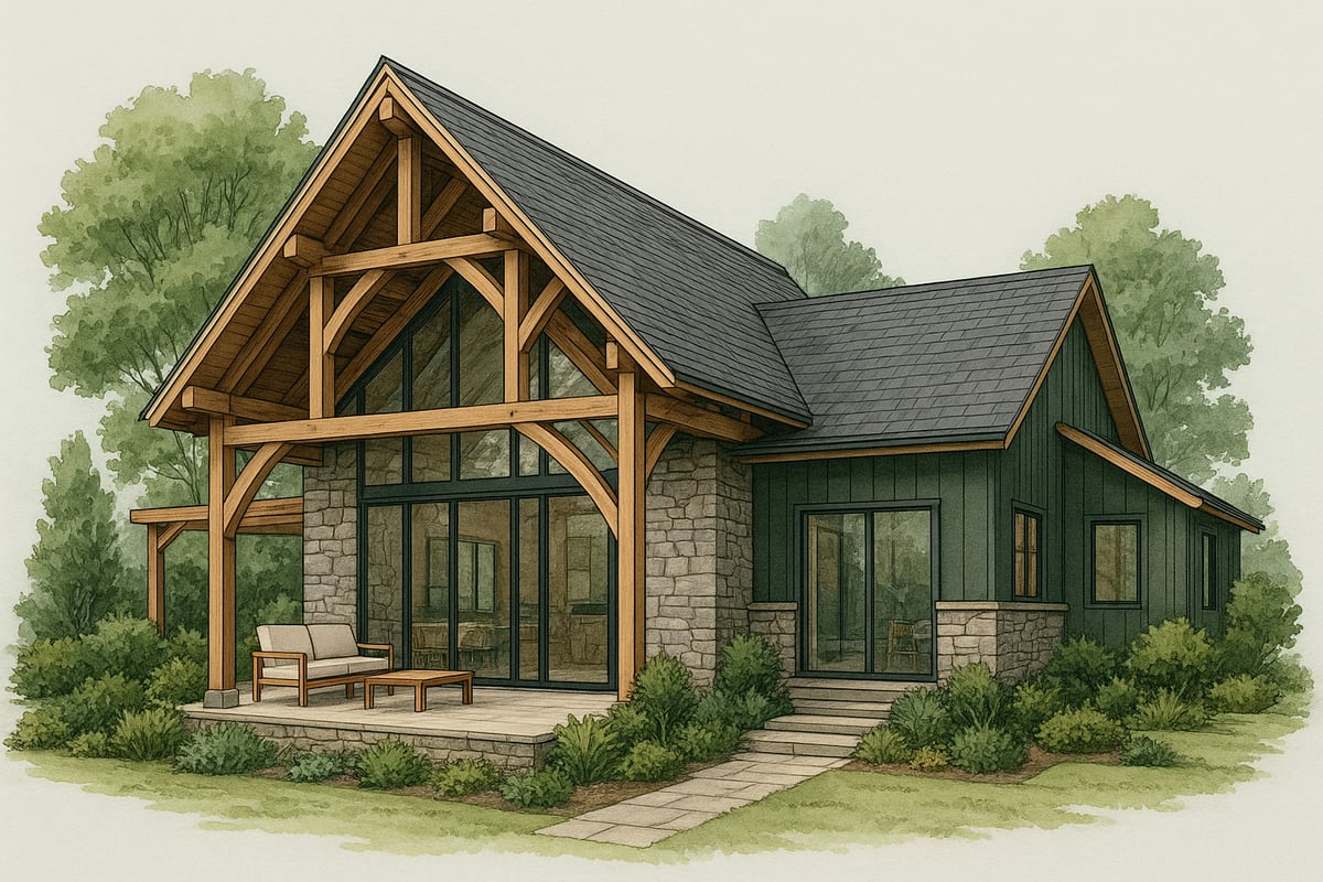 Design Insights for Hybrid Timber Frame Homes