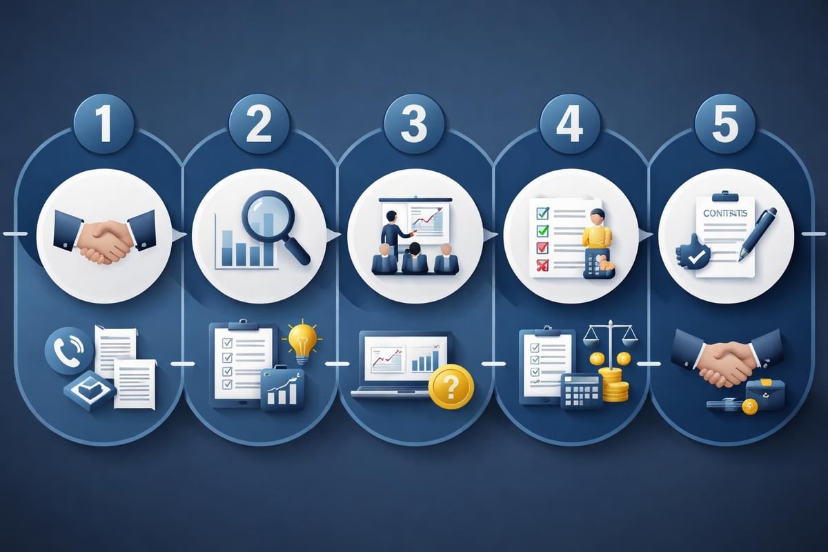 Verkaufszyklus Phasen