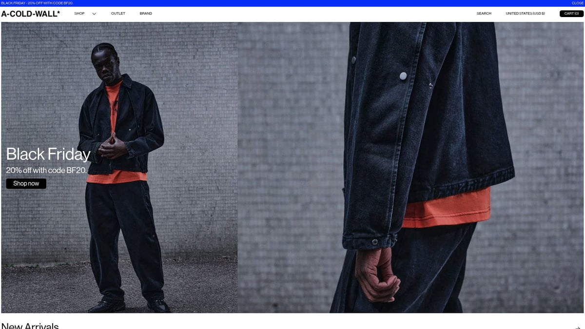 9 Best Urban Wear Brand Picks for Trendsetters in 2025 - A-COLD-WALL*