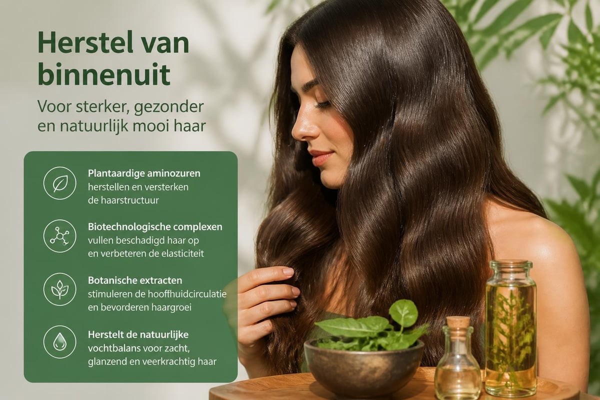 Hoe vegan shampoo het haar herstelt