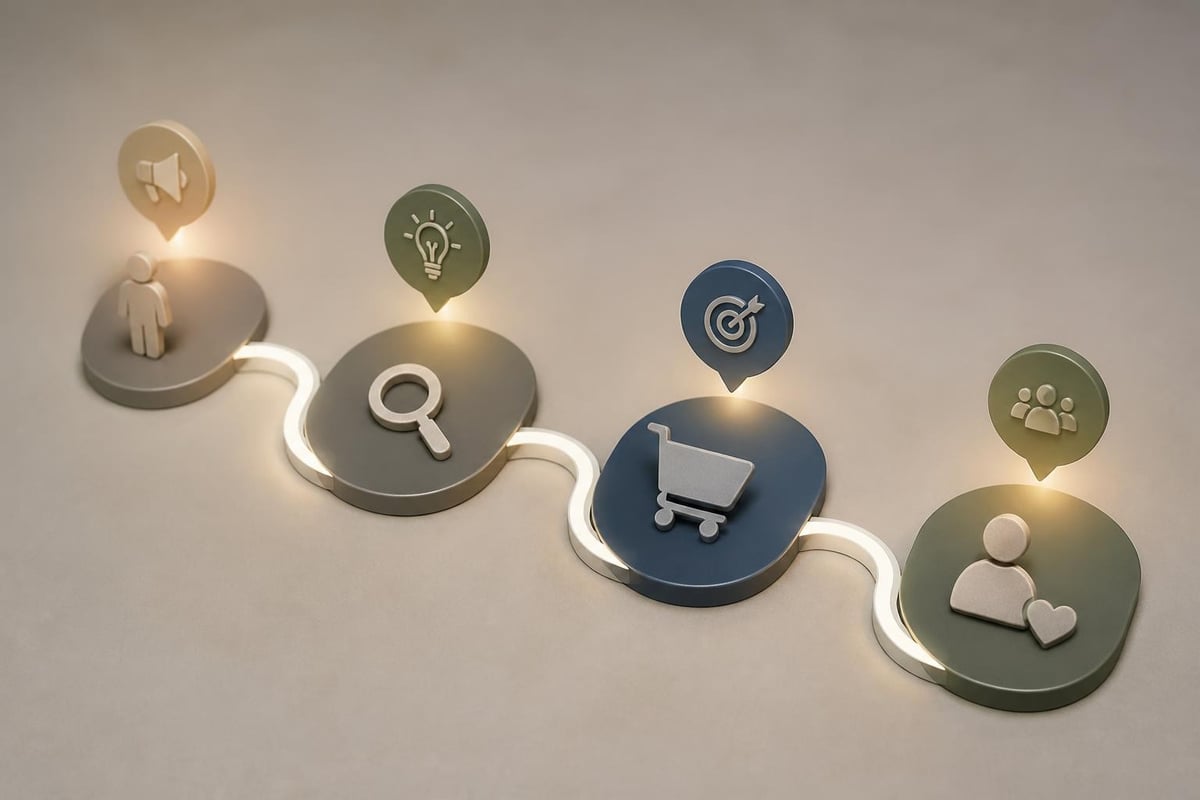 User Journey auf Designer Webseiten