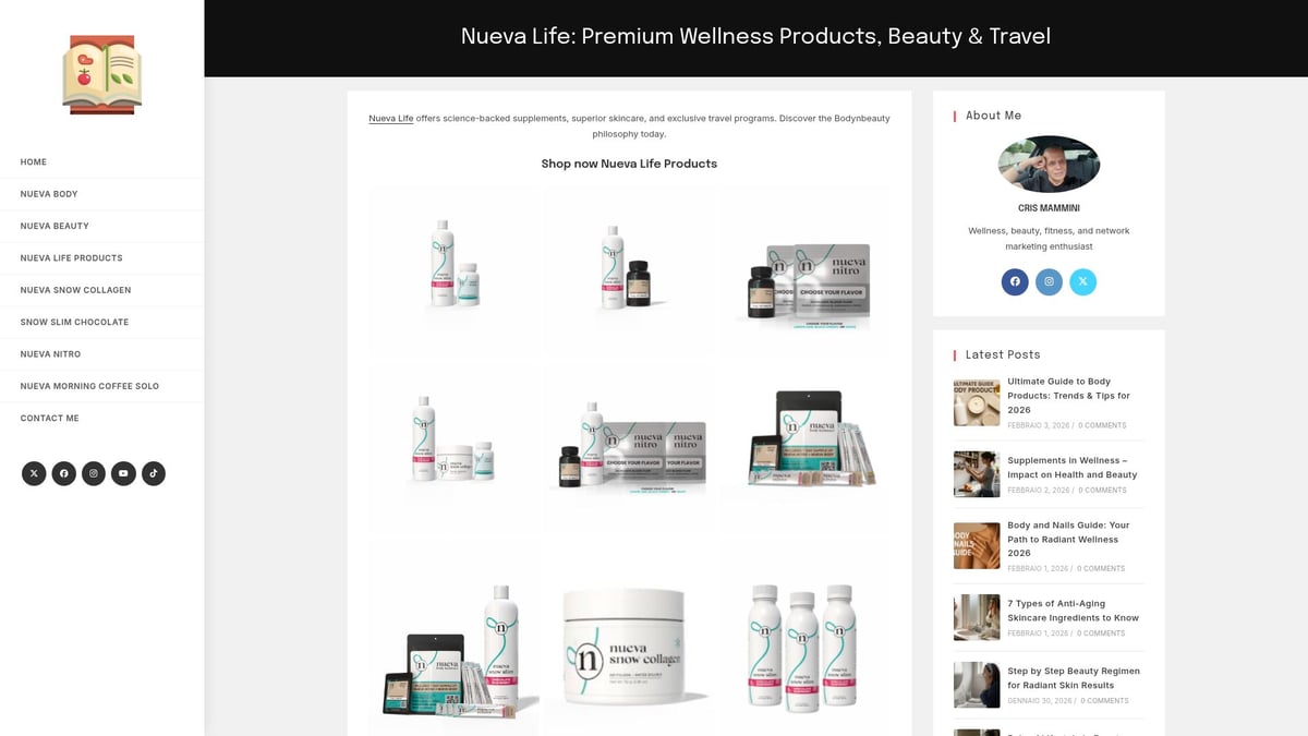 Top 10 Skin Products You Need to Try in 2026 - Nueva Beauty Snow Collagen