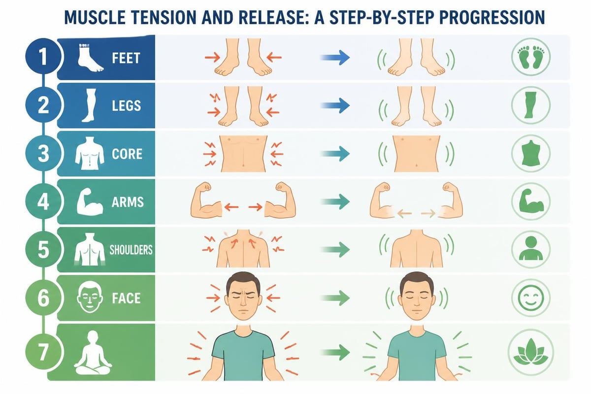 Progressive muscle relaxation technique