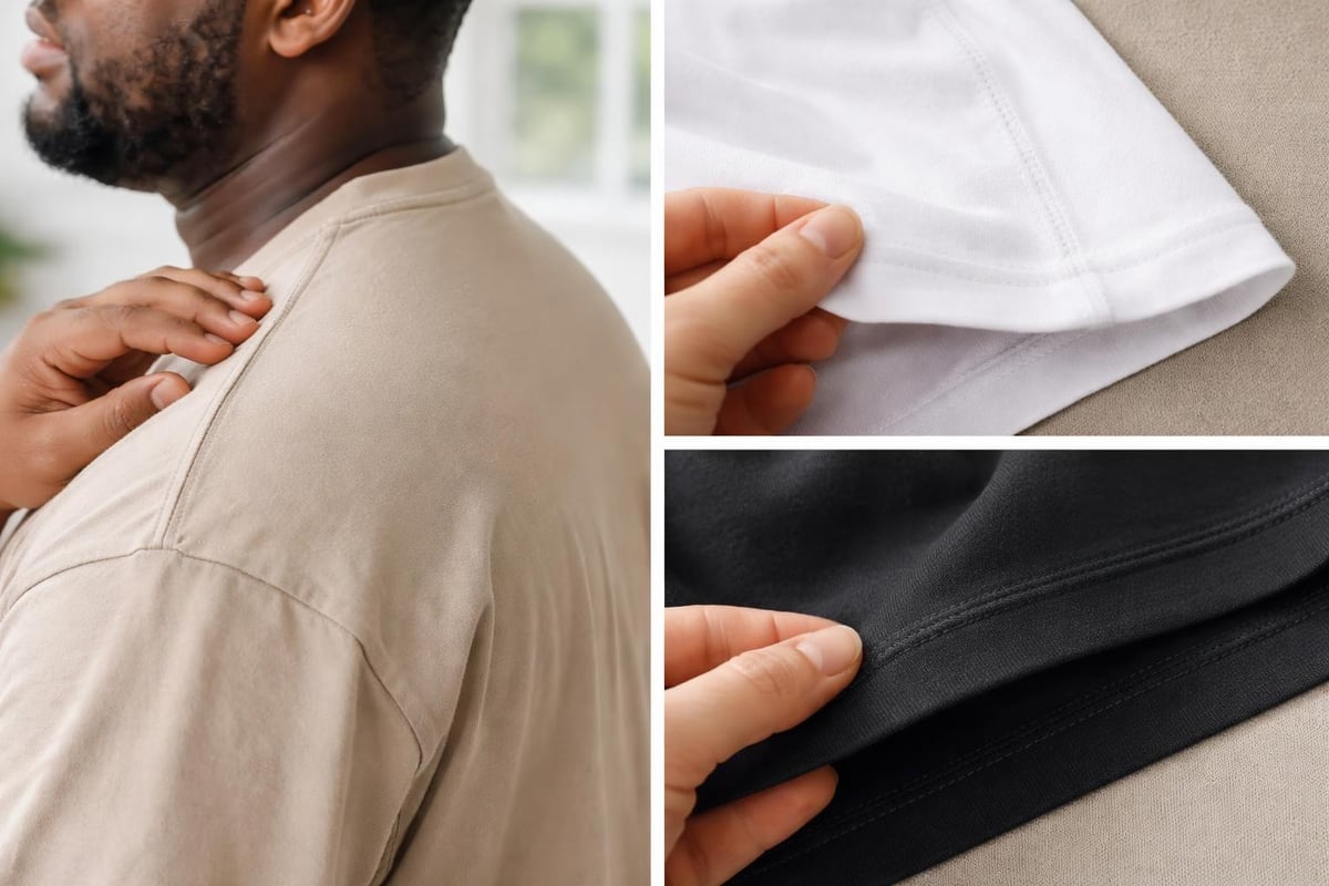 T-shirt construction details