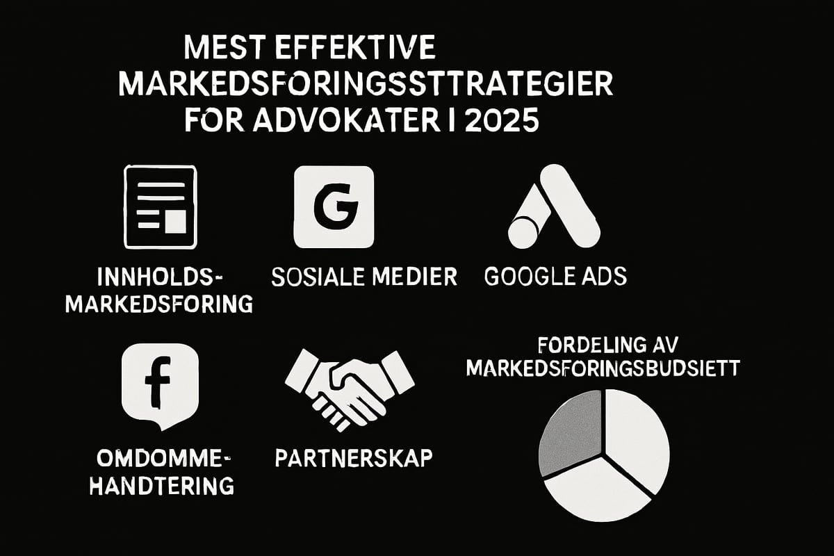 Effektive markedsføringsstrategier for advokater