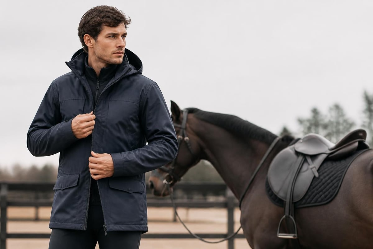 Riding jacket features
