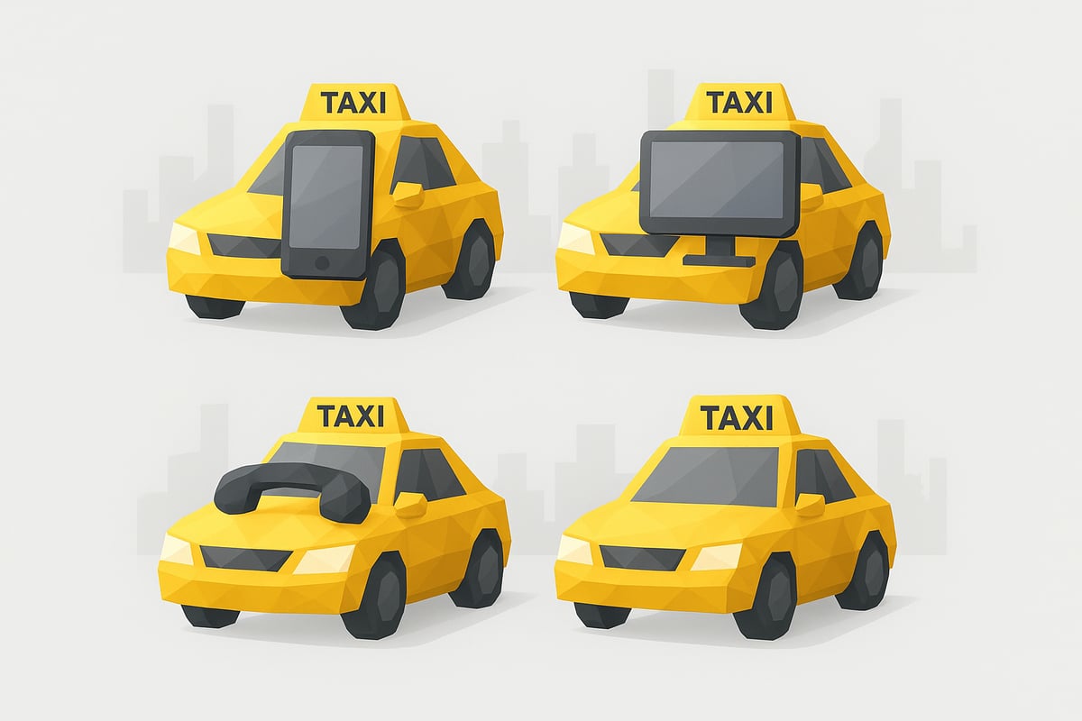 Comparing Taxi Quotation Methods: Apps, Online, Phone, and In-Person
