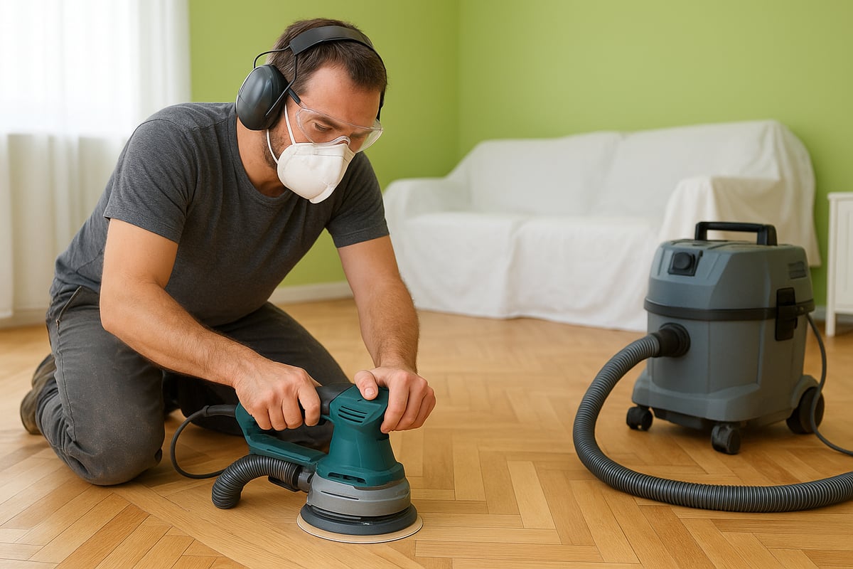 Étapes Chronologiques du Sablage de Parquet Sans Poussière à Domicile