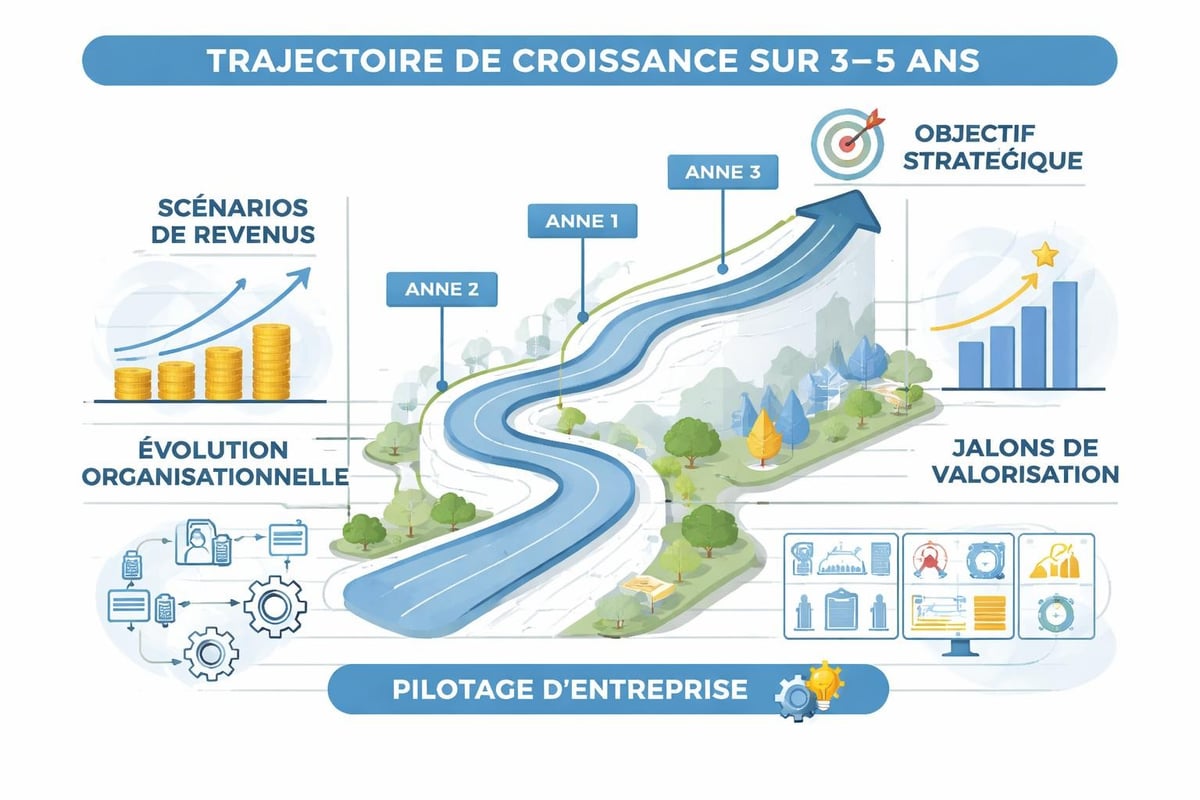 Trajectoire croissance 3-5 ans