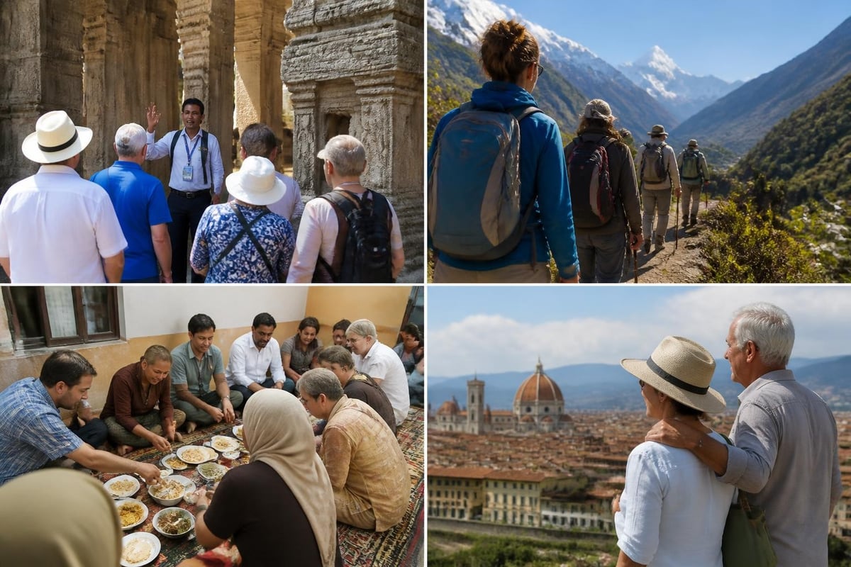 Types of guided tour packages