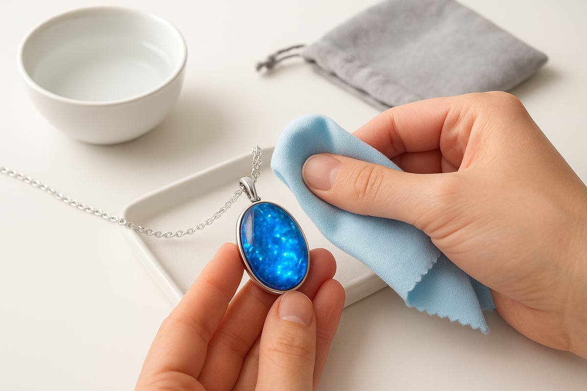 Caring for Blue Amber Jewelry: Maintenance, Cleaning & Preservation