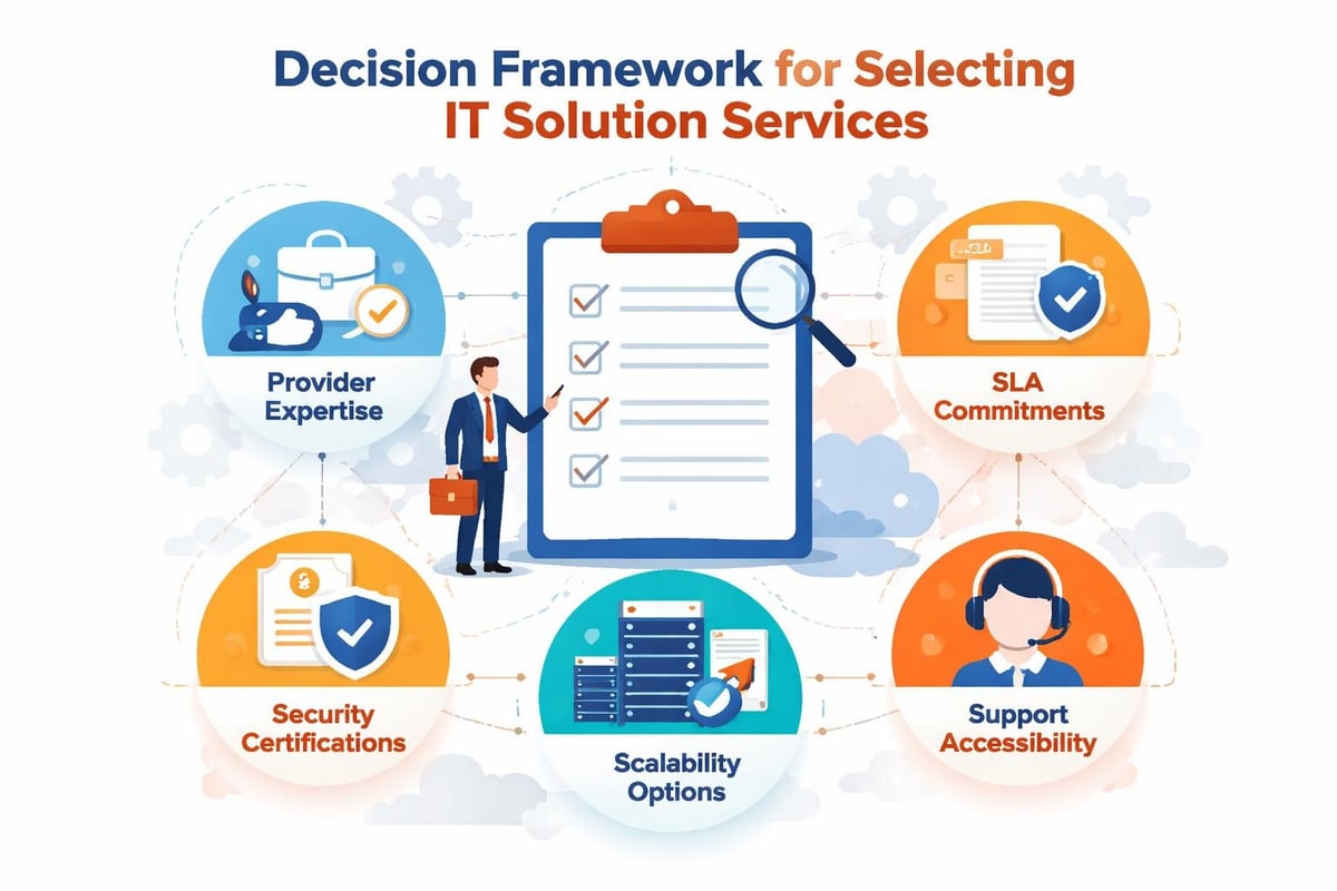 IT provider evaluation checklist