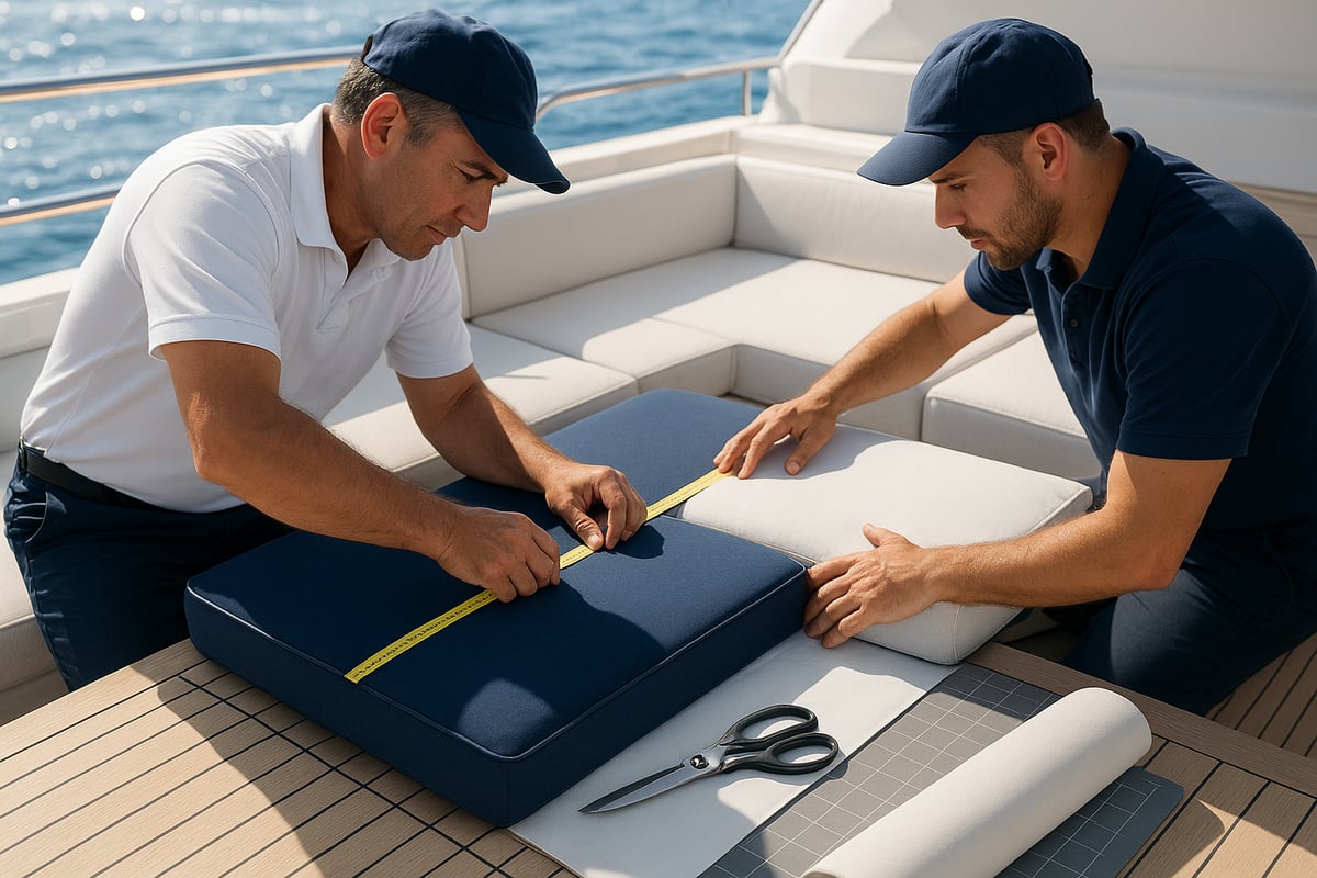The Step-by-Step Process: How Custom Yacht Upholstery Projects Unfold