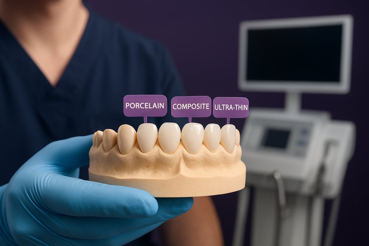 Types of Cosmetic Dentistry Veneers in 2025: Materials & Innovations