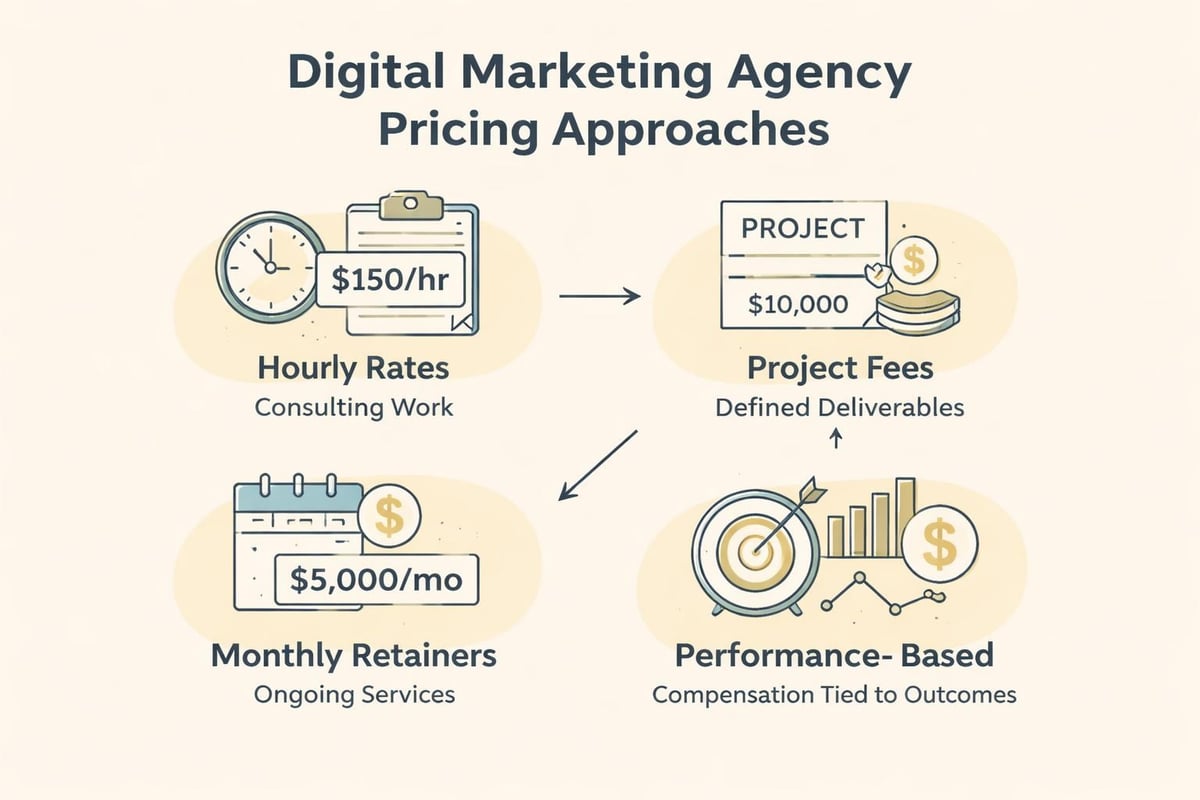Agency pricing models comparison