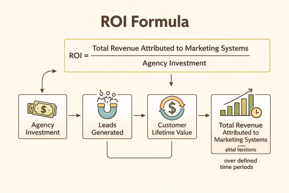 Marketing ROI calculation framework