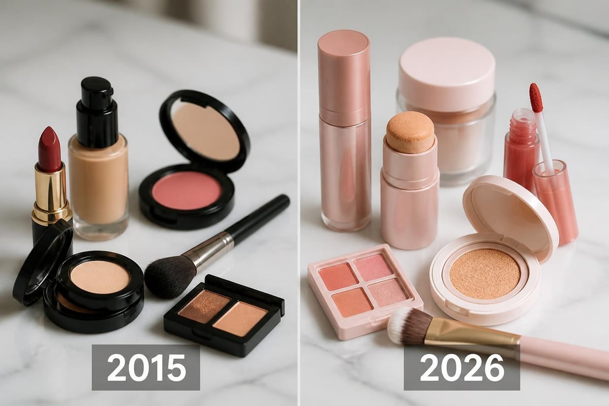 Makeup brand evolution timeline