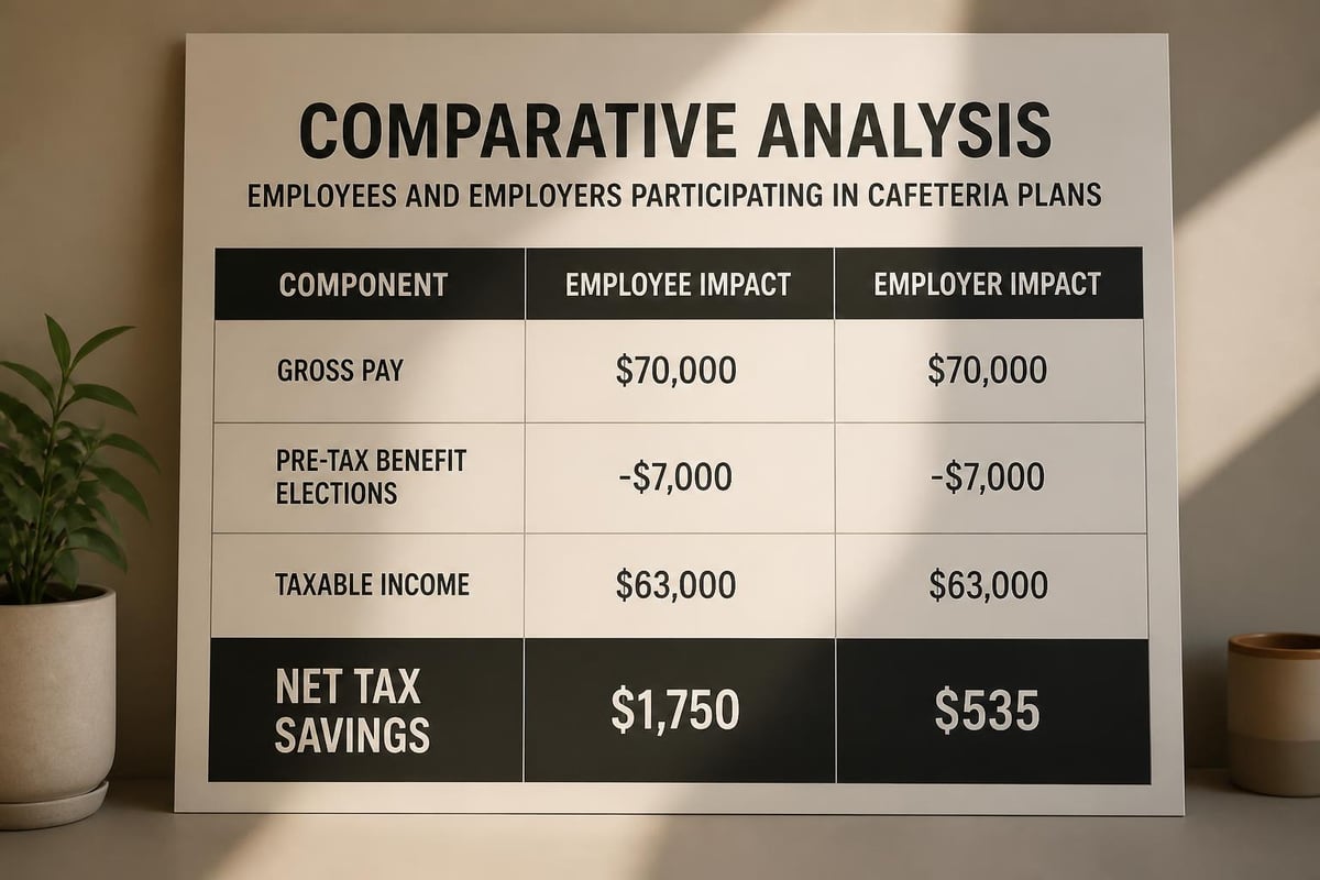 Tax savings calculation