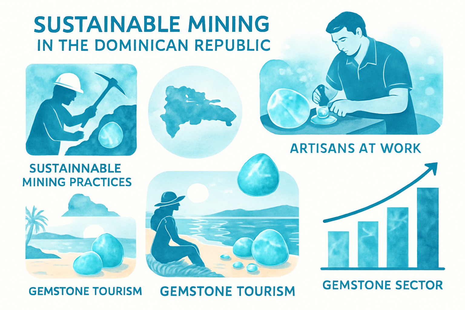 The Future of Gemstone Mining and Artistry in the Dominican Republic