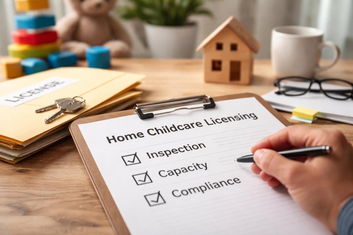 Second home childcare licensing process