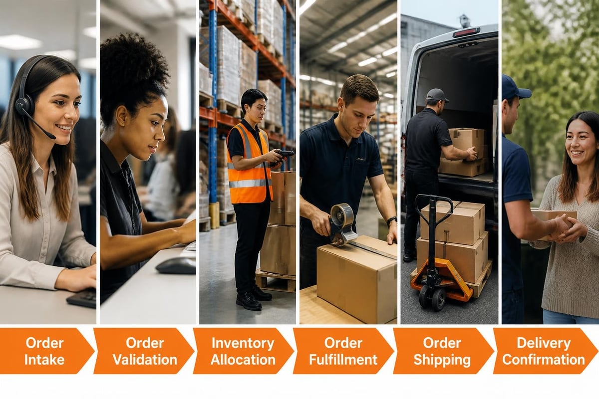 Customer Orders: Management Systems and Workflows Customer order lifecycle stages