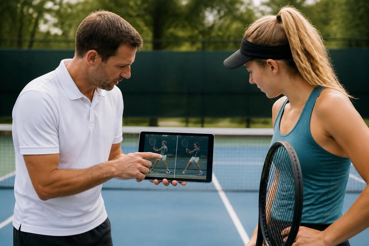 Tennis stroke correction process