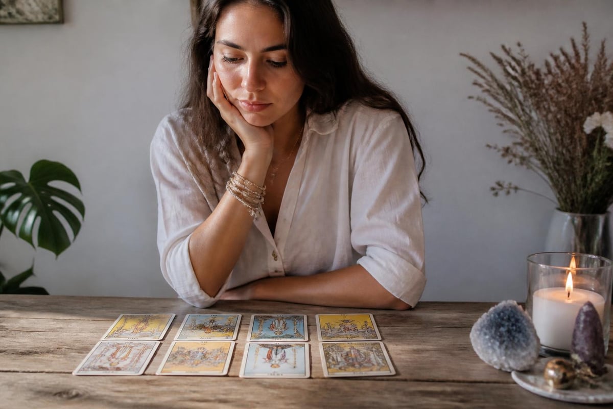 Heart and soul connection in tarot