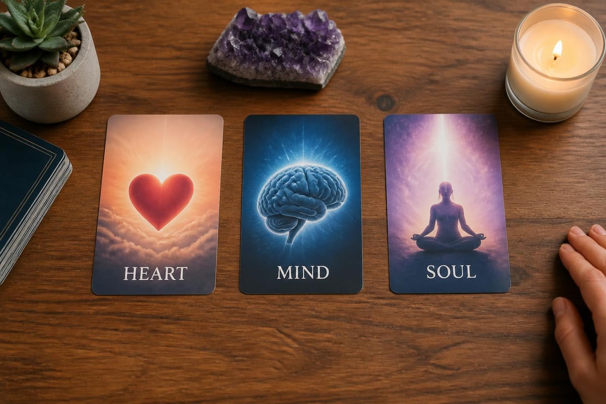 Three-card tarot spread