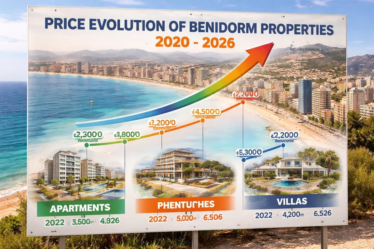 Benidorm property price trends