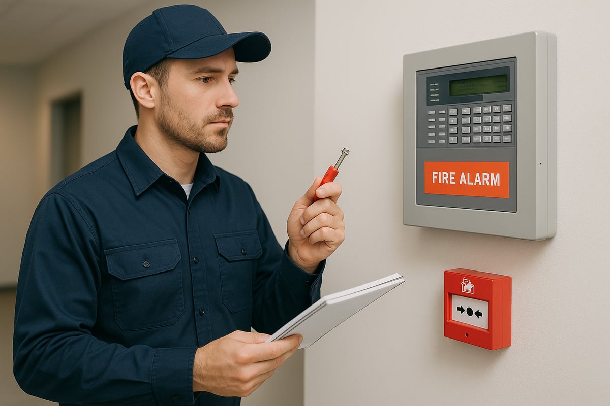Step-by-Step Fire Alarm Testing Process for 2026