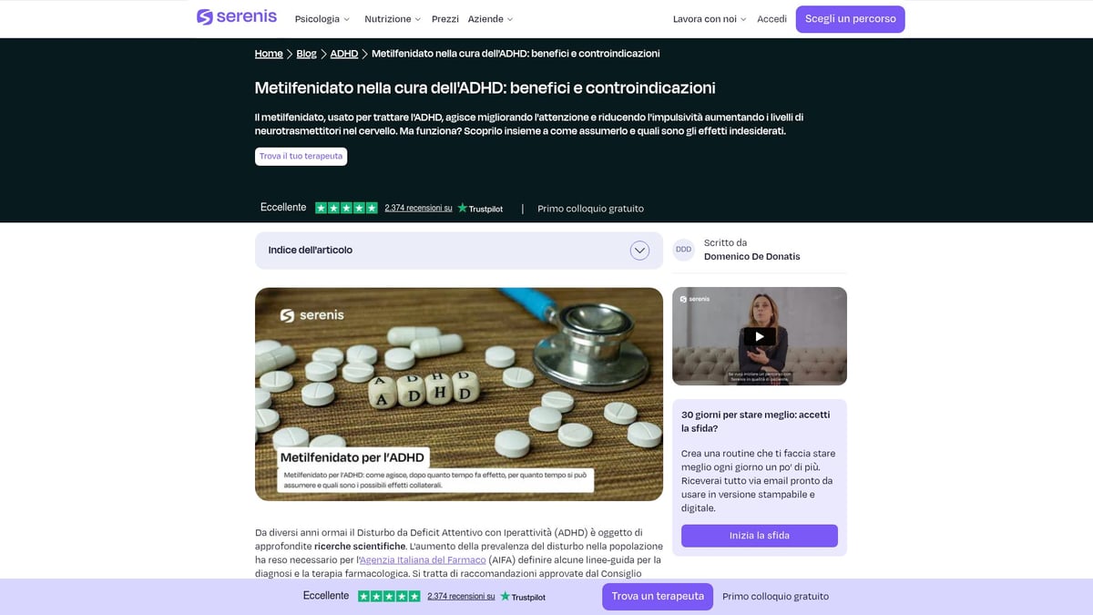 7 Farmaci ADHD Efficaci: Scelte e Novità del 2026 - Metilfenidato (Ritalin, Medikinet, Equasym)