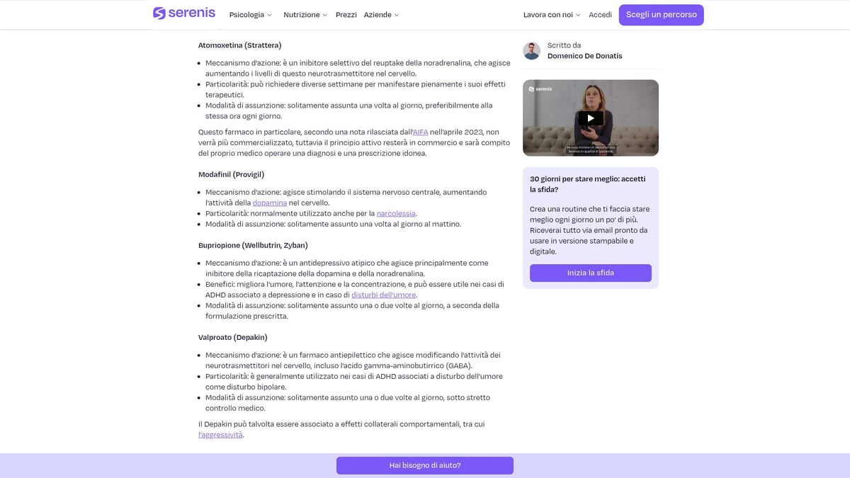 7 Farmaci ADHD Efficaci: Scelte e Novità del 2026 - Atomoxetina (Strattera)