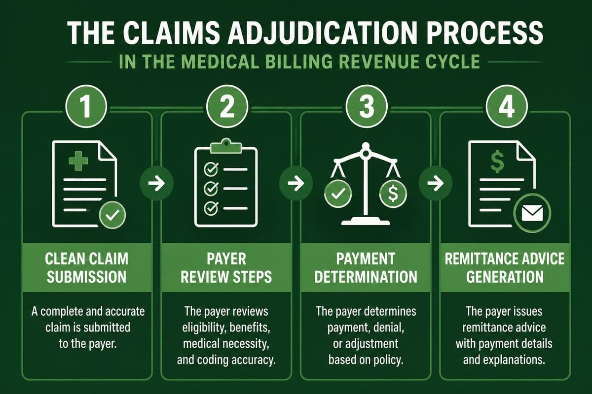 Claims processing workflow