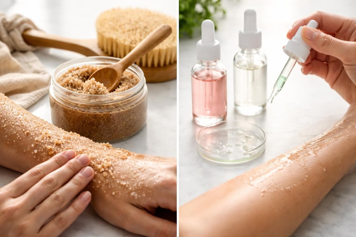 Exfoliation methods comparison